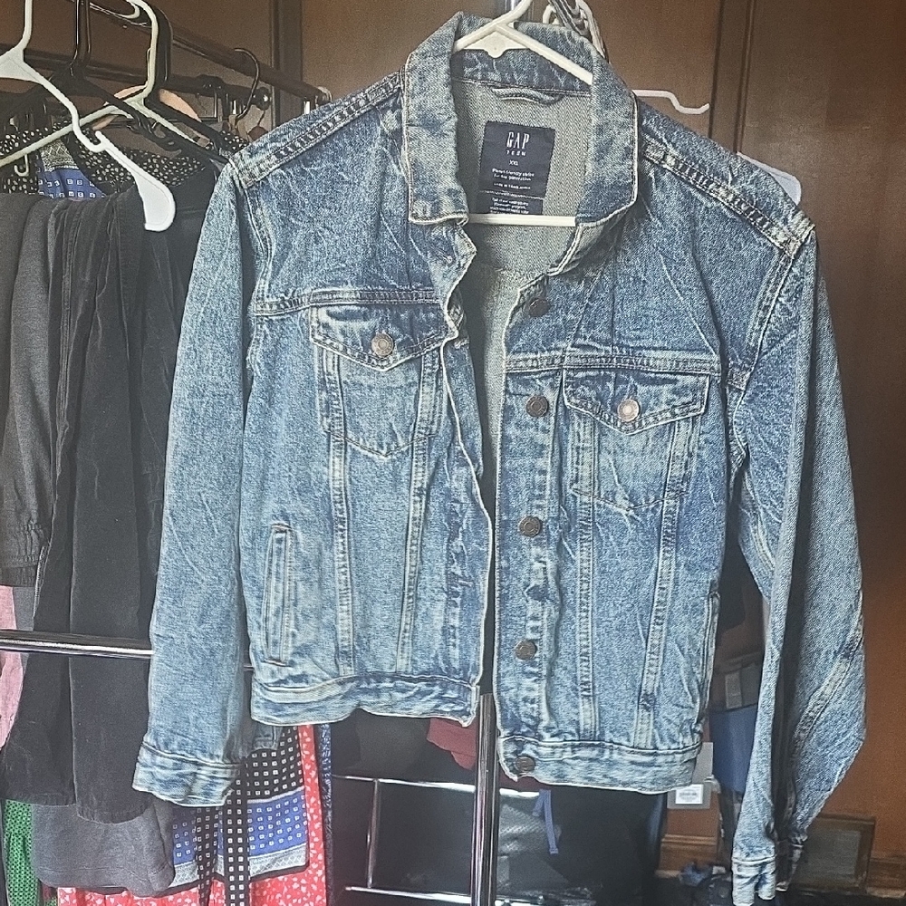 GAP Xxl Teen Blue Denim Jacket